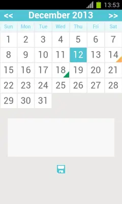 Calendar Monthly android App screenshot 3